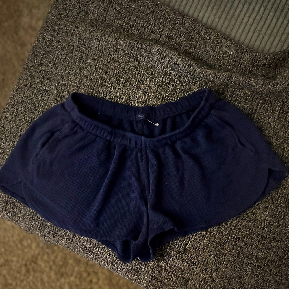 John Galt\ Brandy Melville waffle shorts
